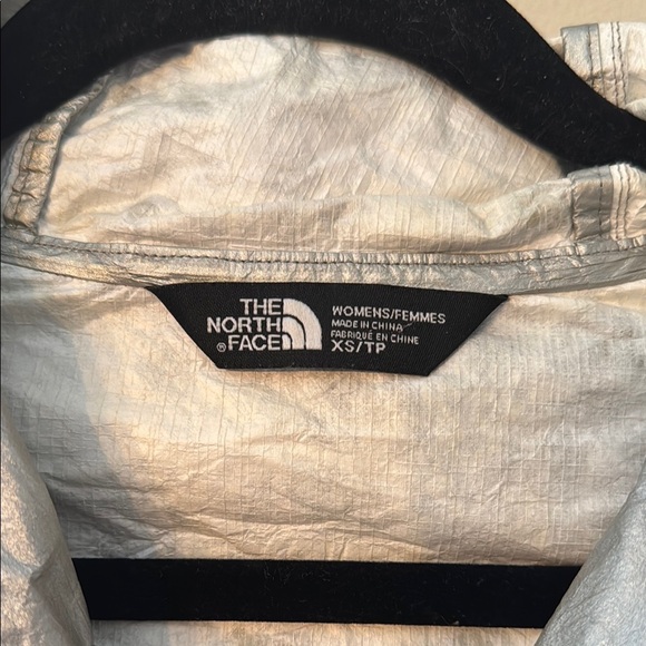 The North Face Shimmering Silver Windbreaker - Picture 2 of 11